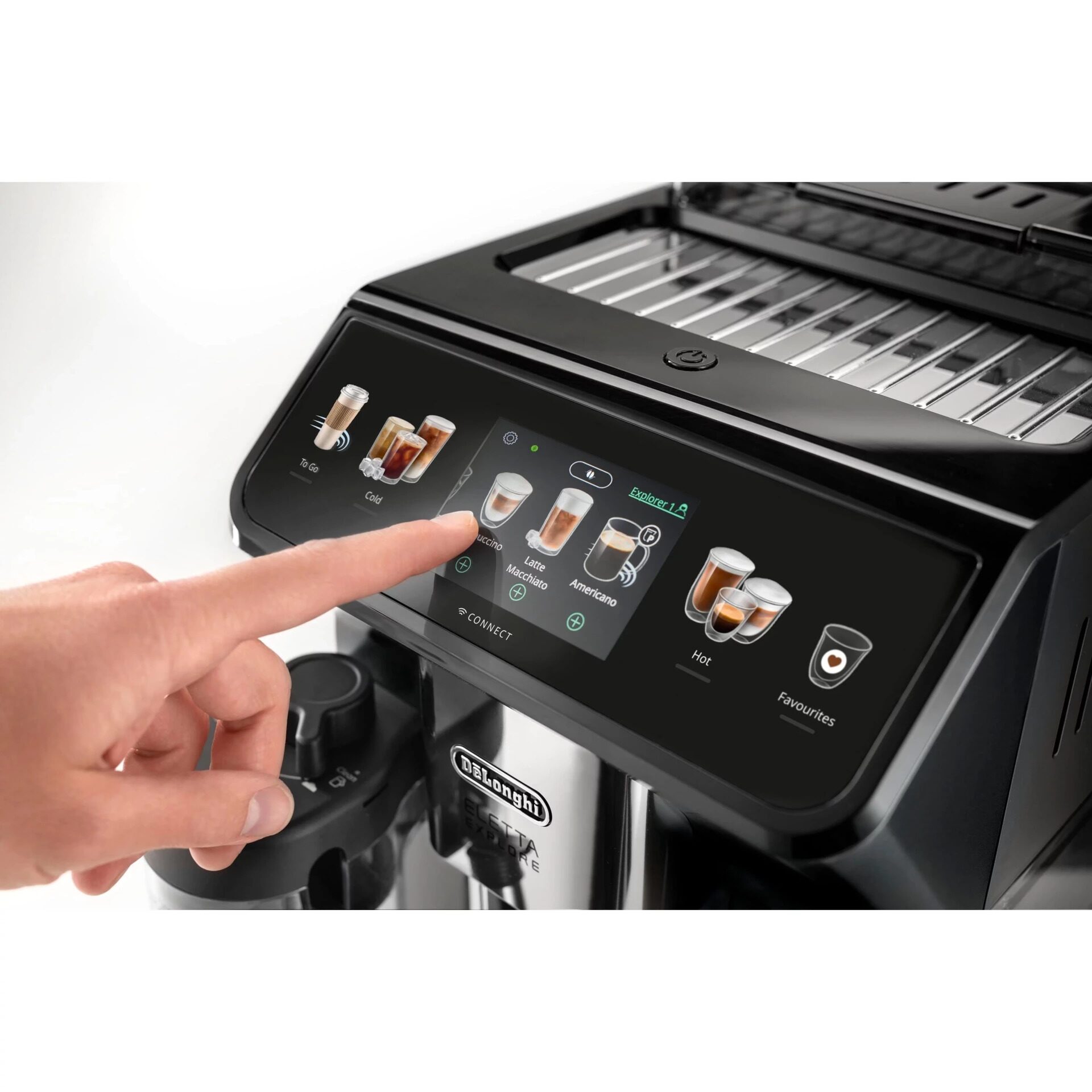 Кофемашина DeLonghi Eletta Explore ECAM450.65.G