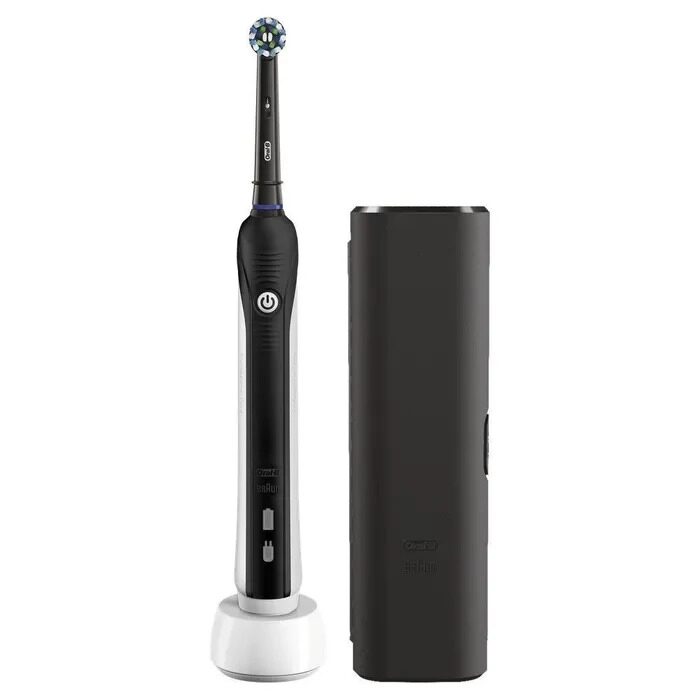 Электрическая зубнaя щеткa Braun Oral-B Pro 750 Cross Action Black Edition (D16.513.UX)